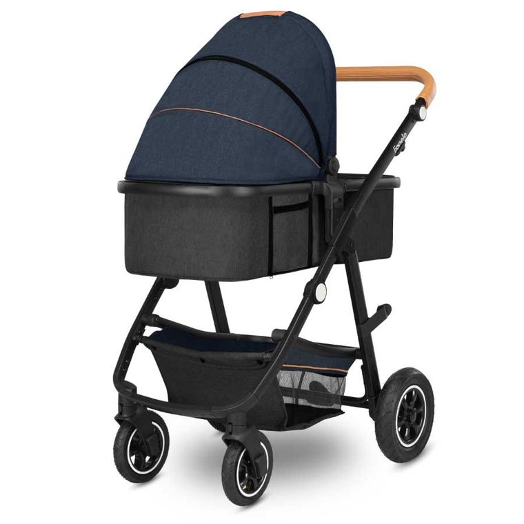 Lionelo, Amber, wózek wielofunkcyjny, 3w1, Blue Navy