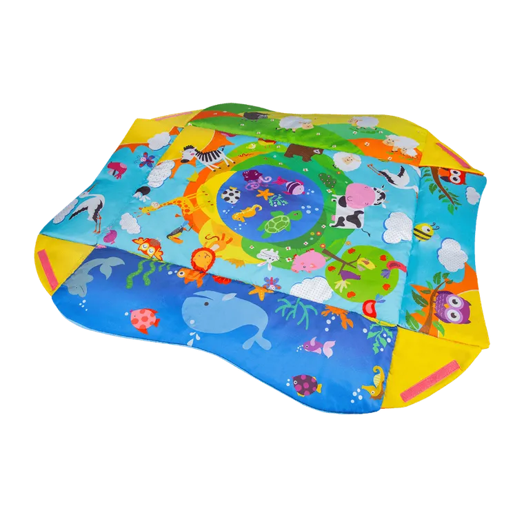 Lionelo, Anika Plus, mata edukacyjna, Blue Yellow