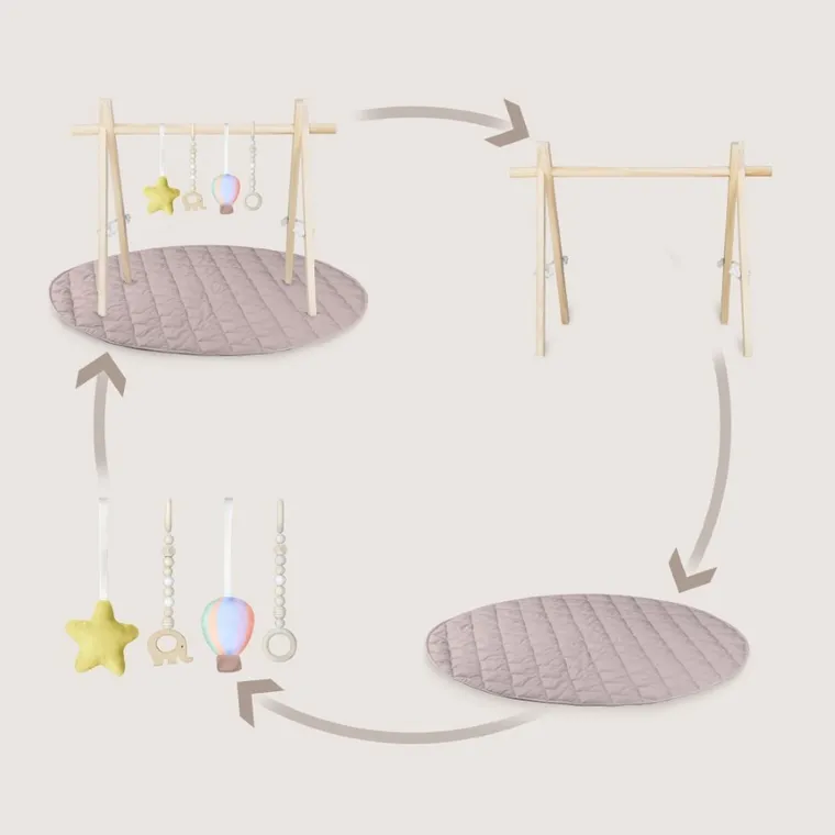 Lionelo, Anis, zestaw: pałąk i mata edukacyjna