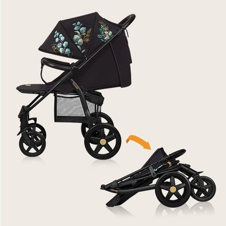 Lionelo, Annet Plus, wózek spacerowy, Golden Moments