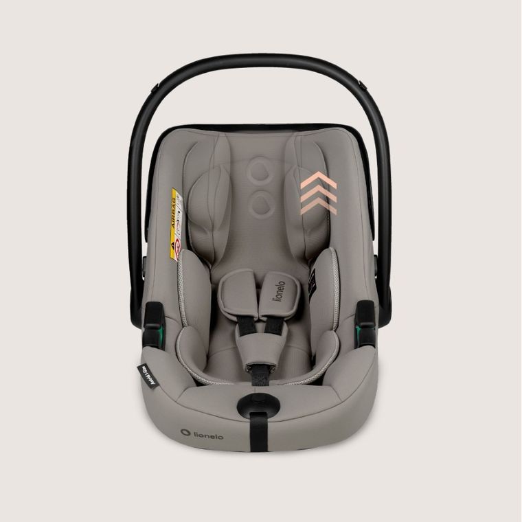 Lionelo, Astrid, i-Size, fotelik samochodowy, Beige Taupe