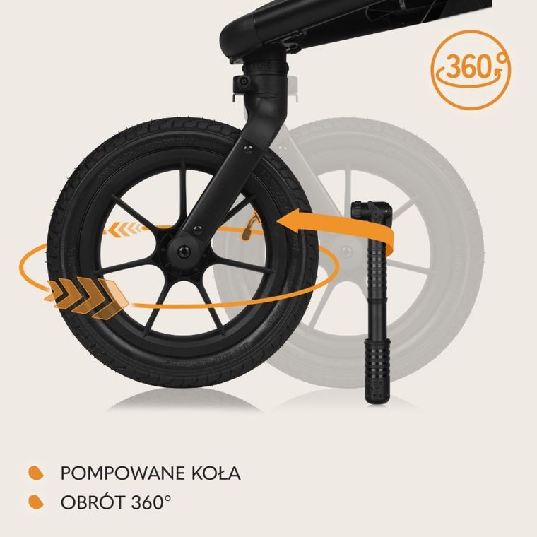 Lionelo, Azura, wózek spacerowy, Grey Stone