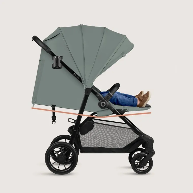 Lionelo, Emerald, wózek spacerowy, green forest