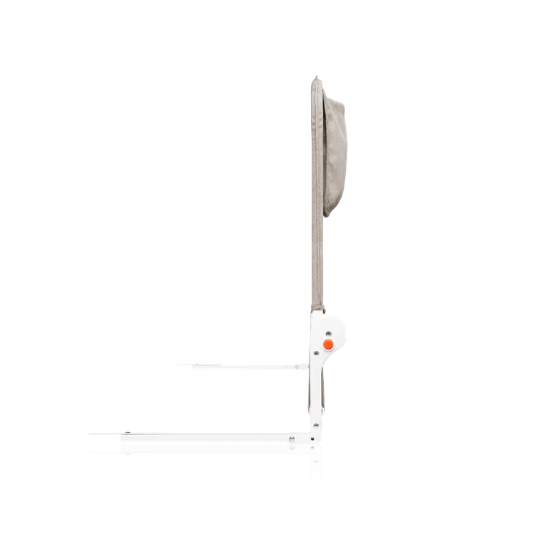 Lionelo, Hanna, barierka zabezpieczająca na łóżko, 66 cm, Beige Melange