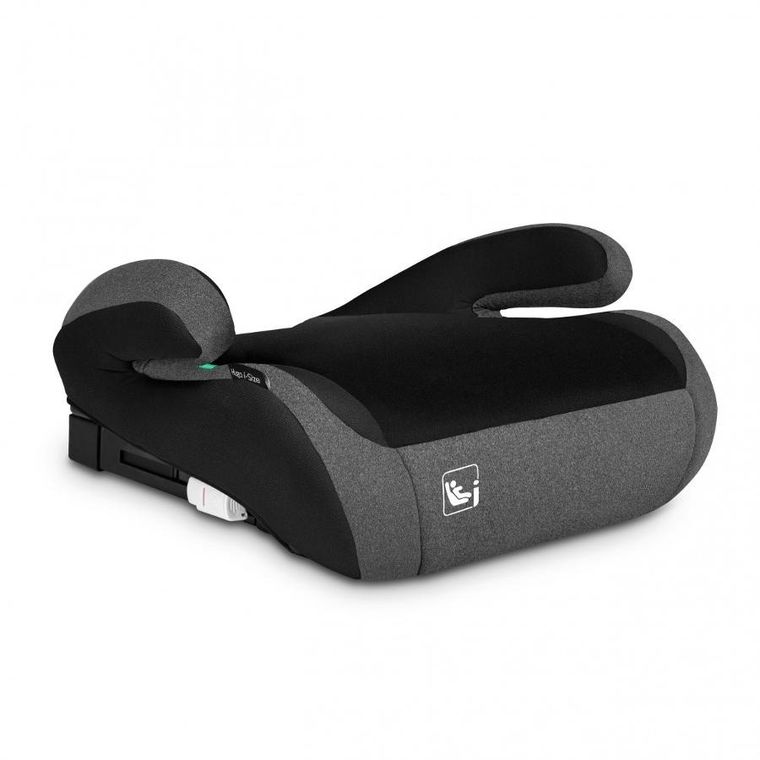 Lionelo, Hugo, I-size, fotelik samochodowy, Black Grey, 100-150 cm