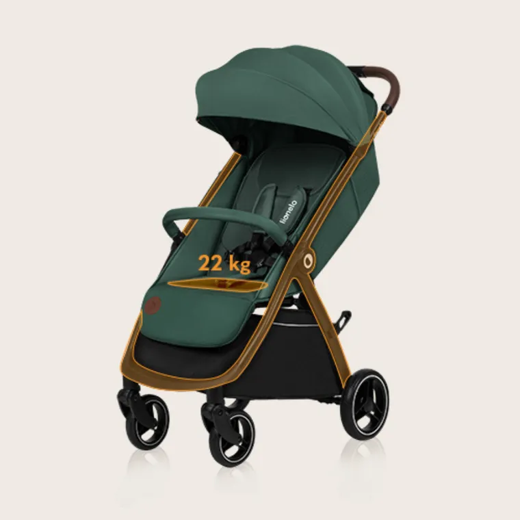Lionelo, Ingrid, wózek spacerowy, Green Emerald