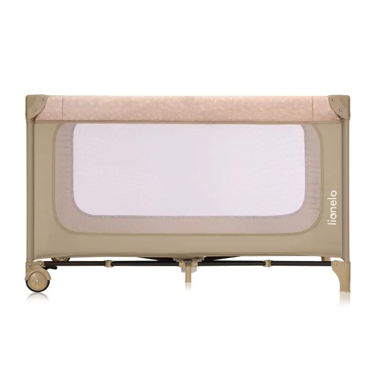 Lionelo, Jasmin, Easy Fold, łóżeczko turystyczne, beige sand