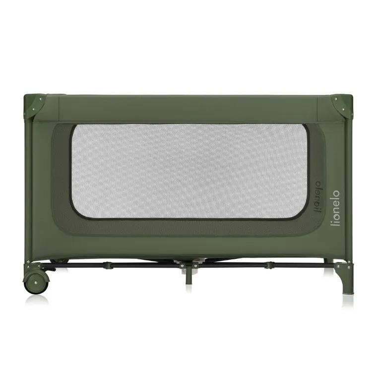 Lionelo, Jasmin, Easy Fold, łóżeczko turystyczne, green olive