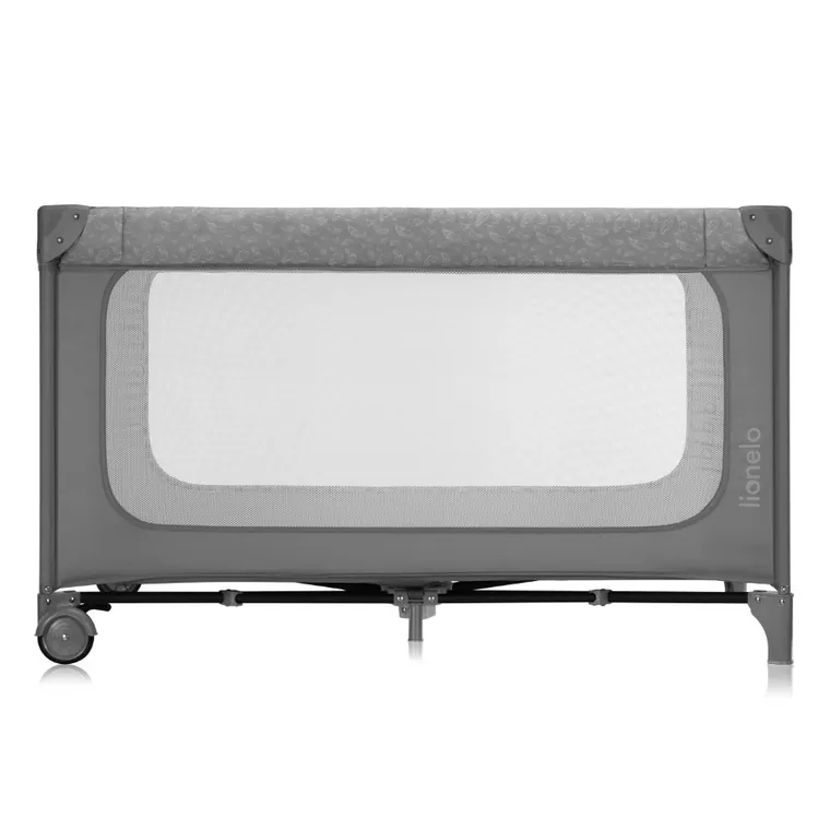 Lionelo, Jasmin, Easy Fold, łóżeczko turystyczne, grey stone
