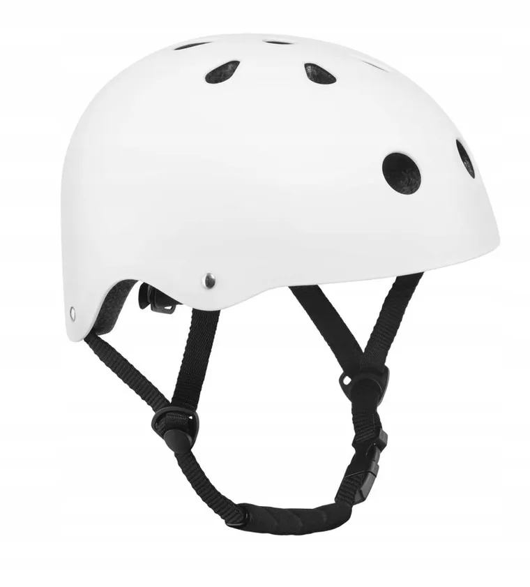 Lionelo, kask ochronny, White, rozmiar 50-56 cm