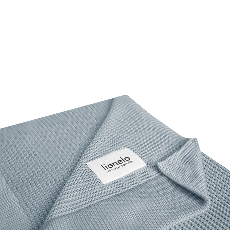 Lionelo, kocyk bambusowy, Grey, 75-100 cm