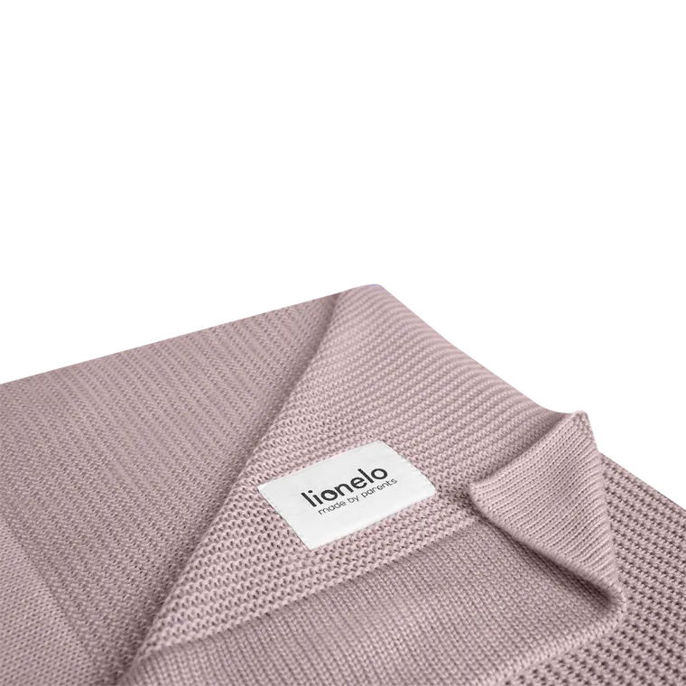 Lionelo, kocyk bambusowy, Pink, 75-100 cm