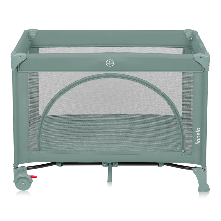 Lionelo, Laura, kompaktowe łóżeczko turystyczne, Green Sage