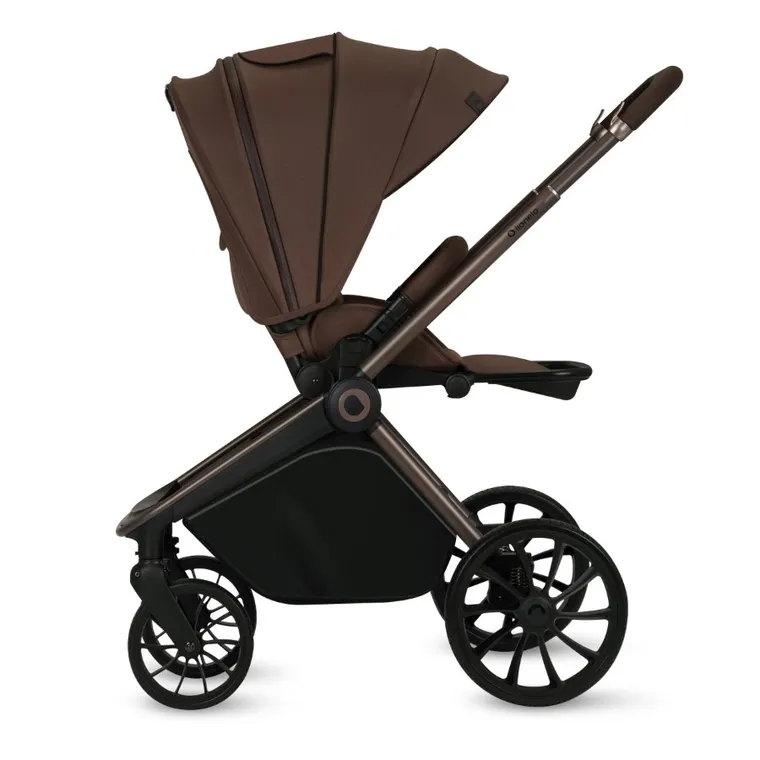 Lionelo, Mika Plus, wózek spacerowy, mocha mousse