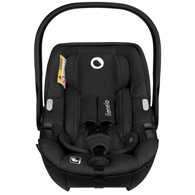 Lionelo, Moxie, i-Size, fotelik samochodowy, Black Carbon, 40-87 cm