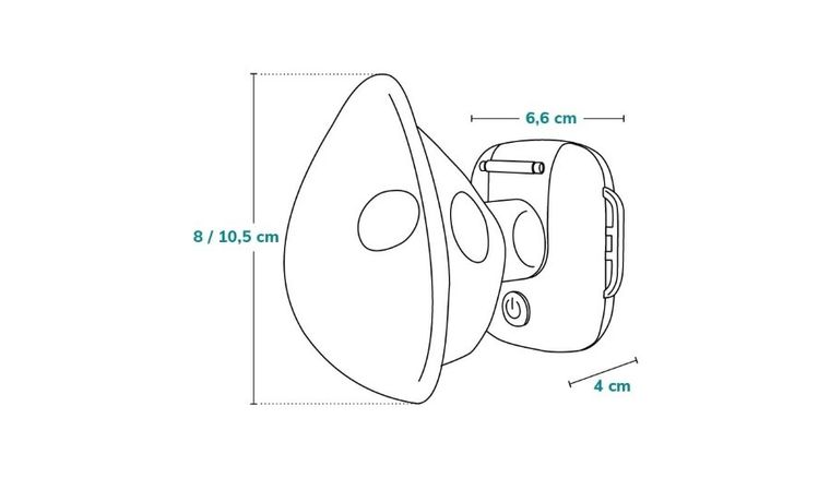 Lionelo, Nebi Air Mask White, nebulizator