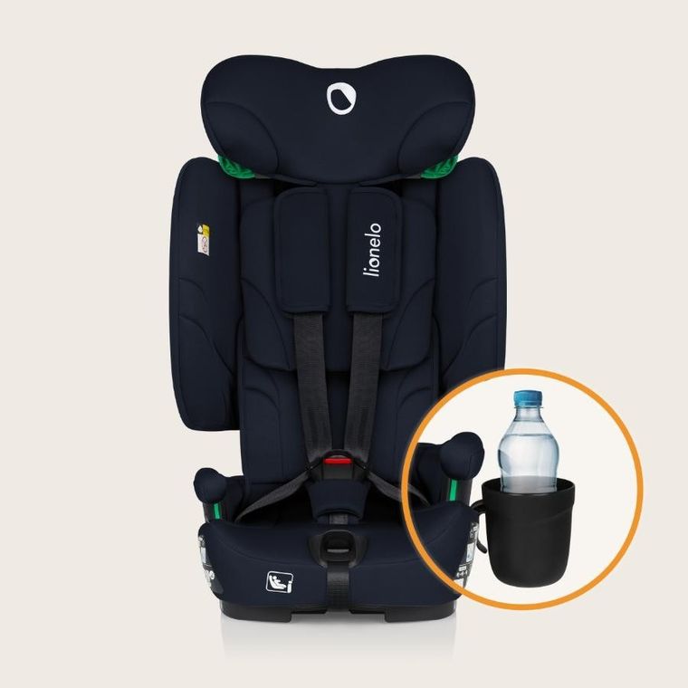Lionelo, Nelly, fotelik samochodowy, i-Size, Blue Navy, 76-150 cm