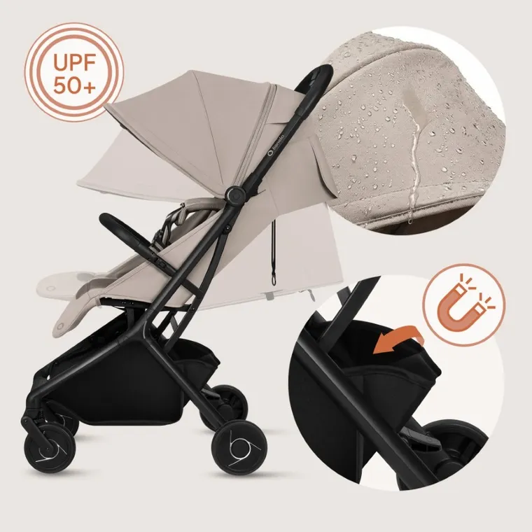 Lionelo, Sia, wózek spacerowy, beige sand