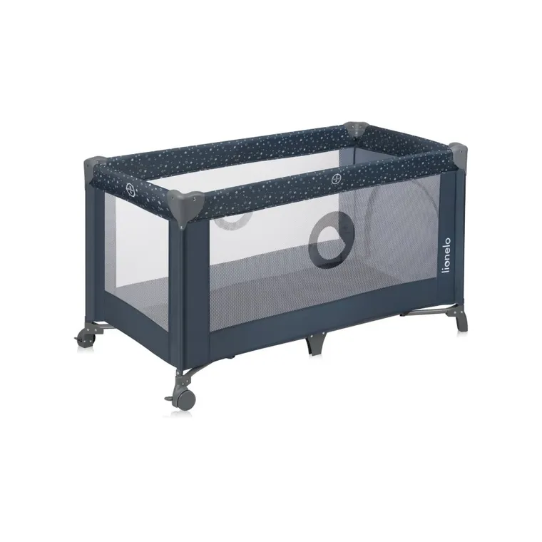 Lionelo, Stefi, łóżeczko turystyczne, Blue Grey