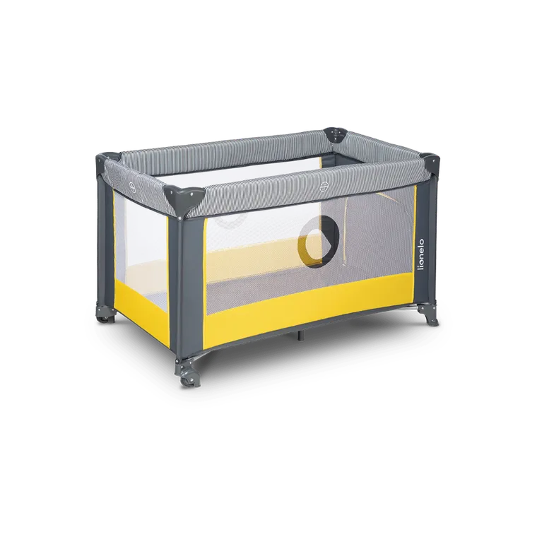 Lionelo, Stefi, łóżeczko turystyczne, Yellow Lemon