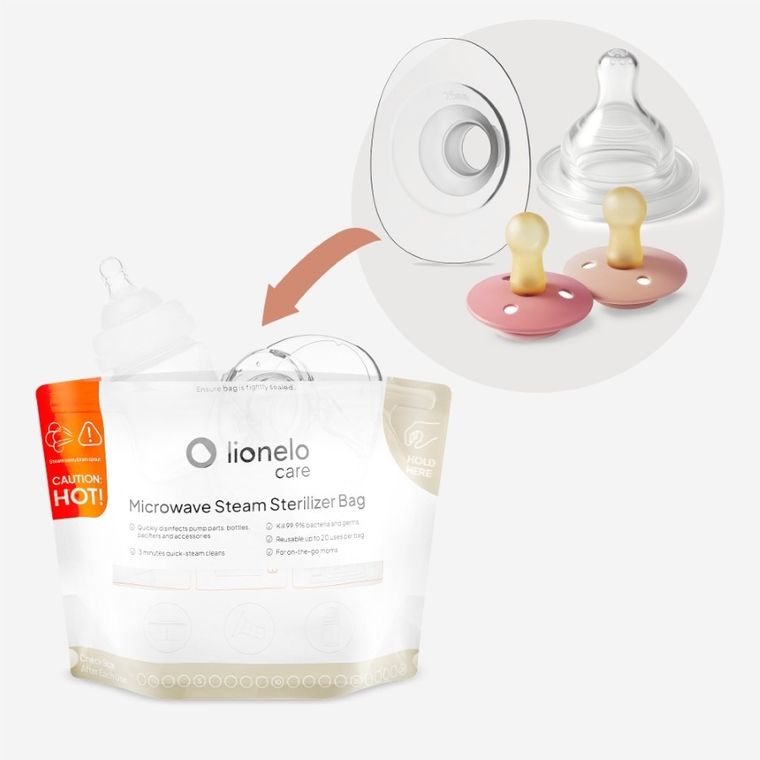 Lionelo, Thermobag, woreczki do sterylizacji, 16 szt.