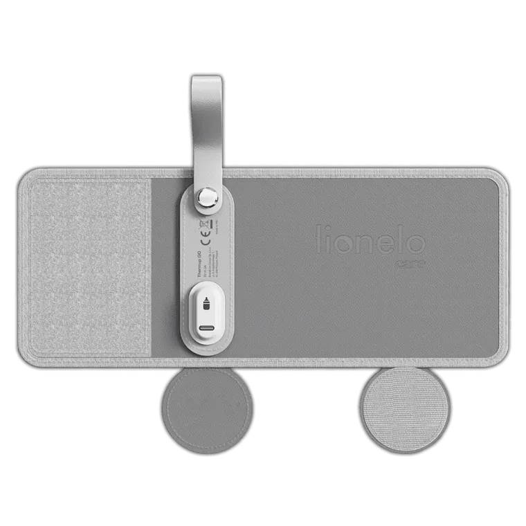 Lionelo, ThermUp Go, przenośny podgrzewacz do butelek, szary