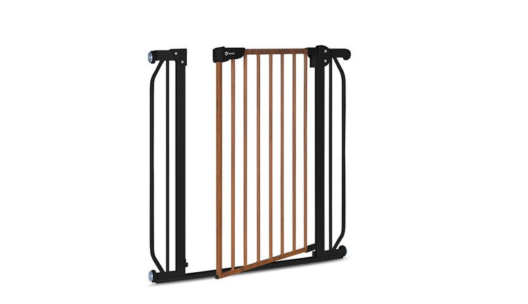 Lionelo, Truus, Slim, bramka ochronna, Black Carbon Natural