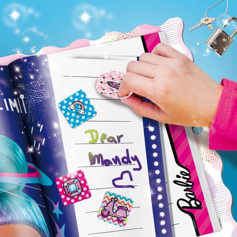 Lisciani, Barbie, My Secret Diary, Mój sekretny pamiętnik, zestaw z pachnącymi akcesoriami