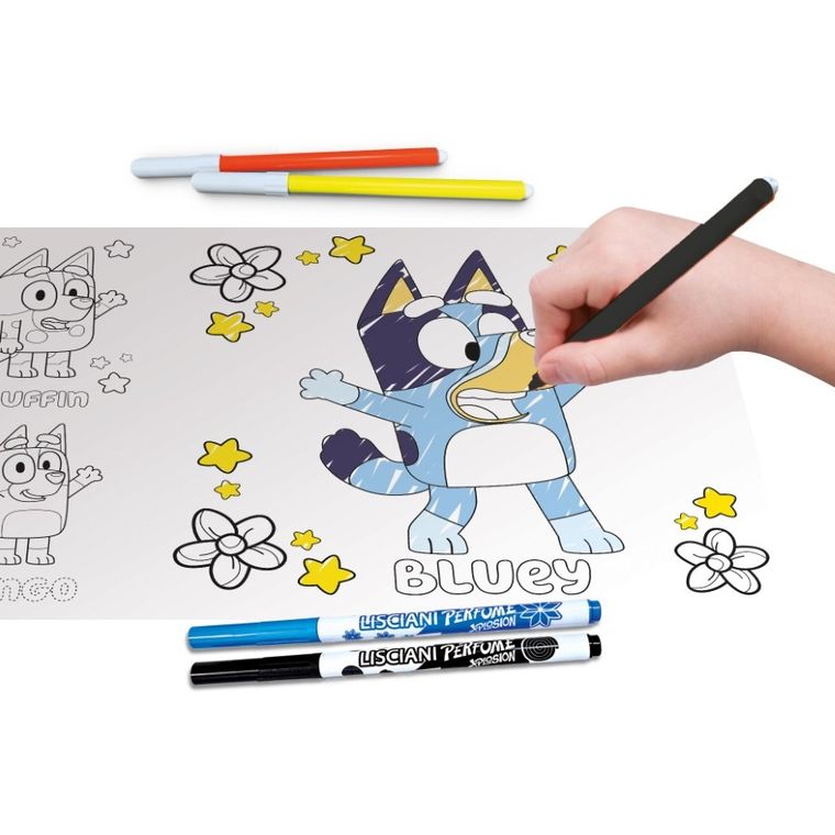 Lisciani, Bluey, Szkoła rysowania z tablicą LED