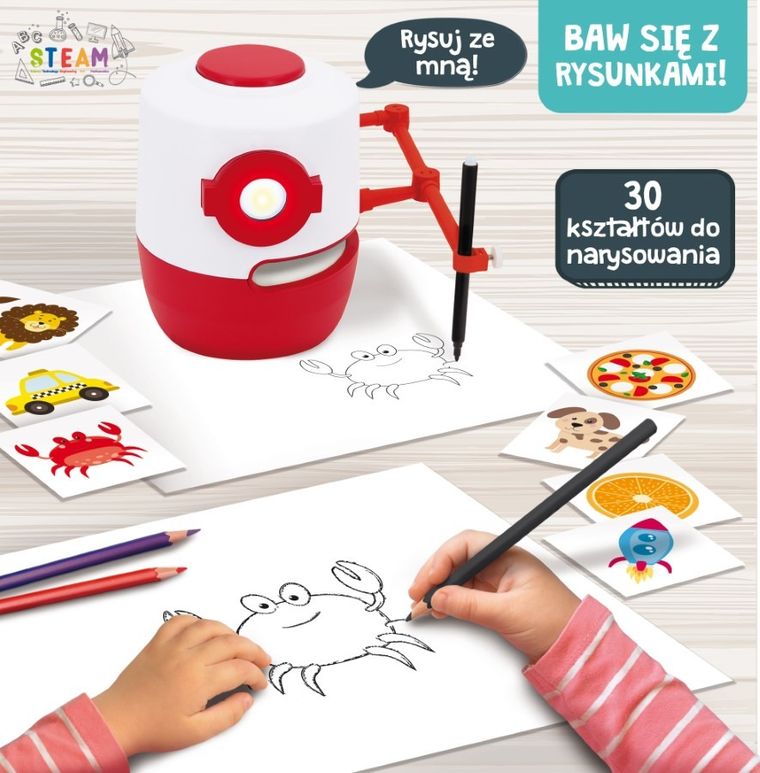 Lisciani, Hi-Tech, Step, robot edukacyjny