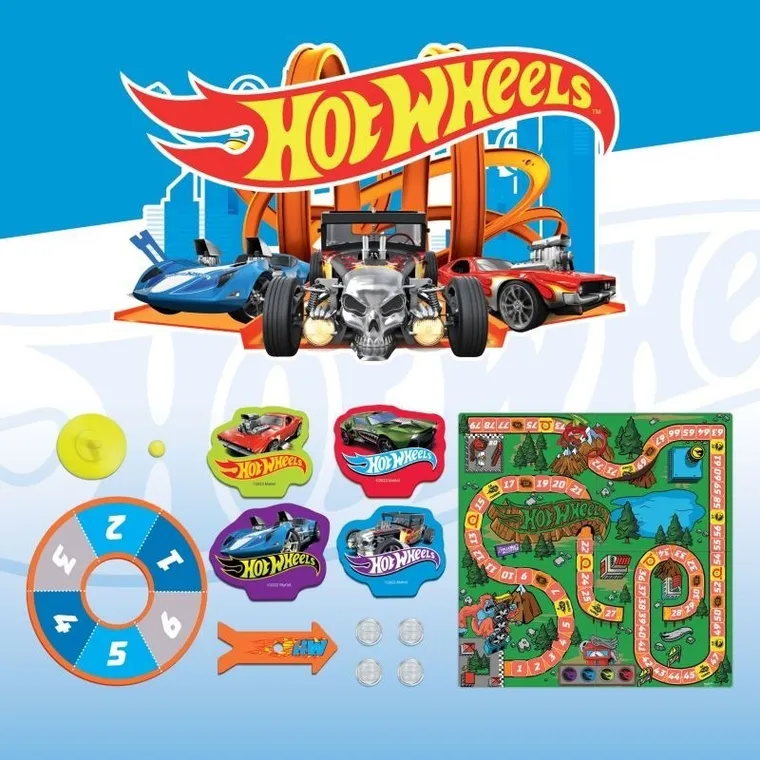 Lisciani, Hot Wheels, Speed Race Game, gra familijna