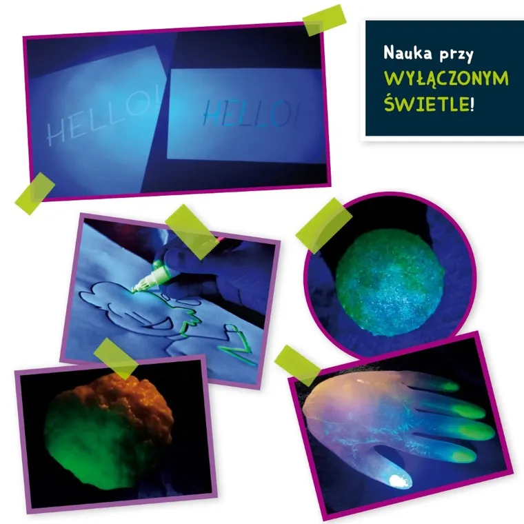 Lisciani, I'm a Genius, Laboratorium ciemności, zestaw naukowy