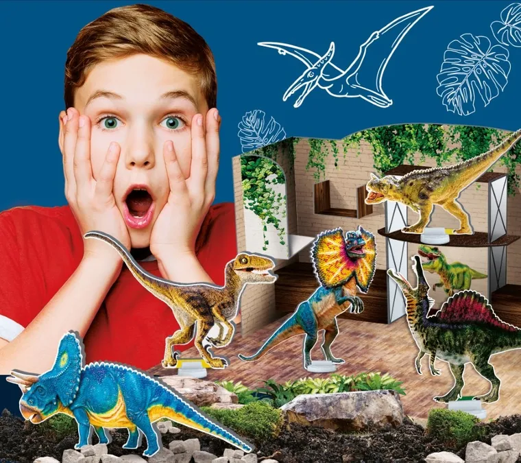 Lisciani, I'm a Genius, Laboratorium Paleontologii, zestaw kreatywny