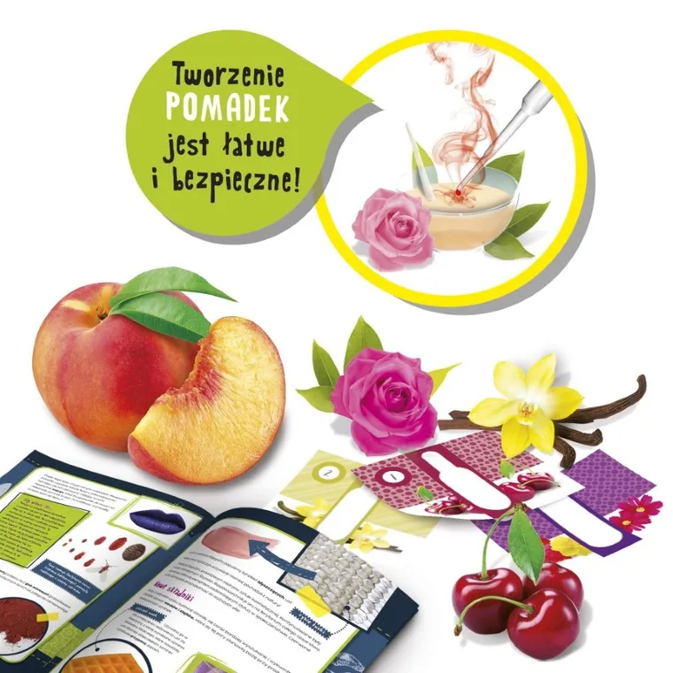 Lisciani, I'm a Genius, Manufaktura Szminek, zestaw kreatywny