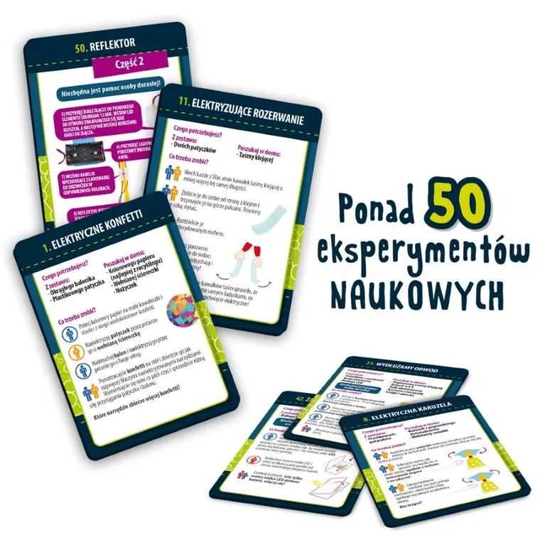 Lisciani, I'm a genius, Nauka w domu - Elektryczność