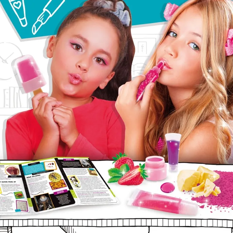 Lisciani, I'm a Genius, Niezwykłe błyszczyki, zestaw kreatywny