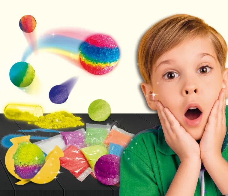 Lisciani, I'm a genius, Niezwykłe piłeczki, zestaw naukowy