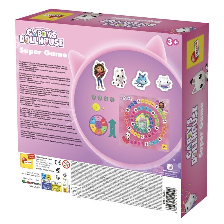Lisciani, Koci Domek Gabi, Super gra familijna