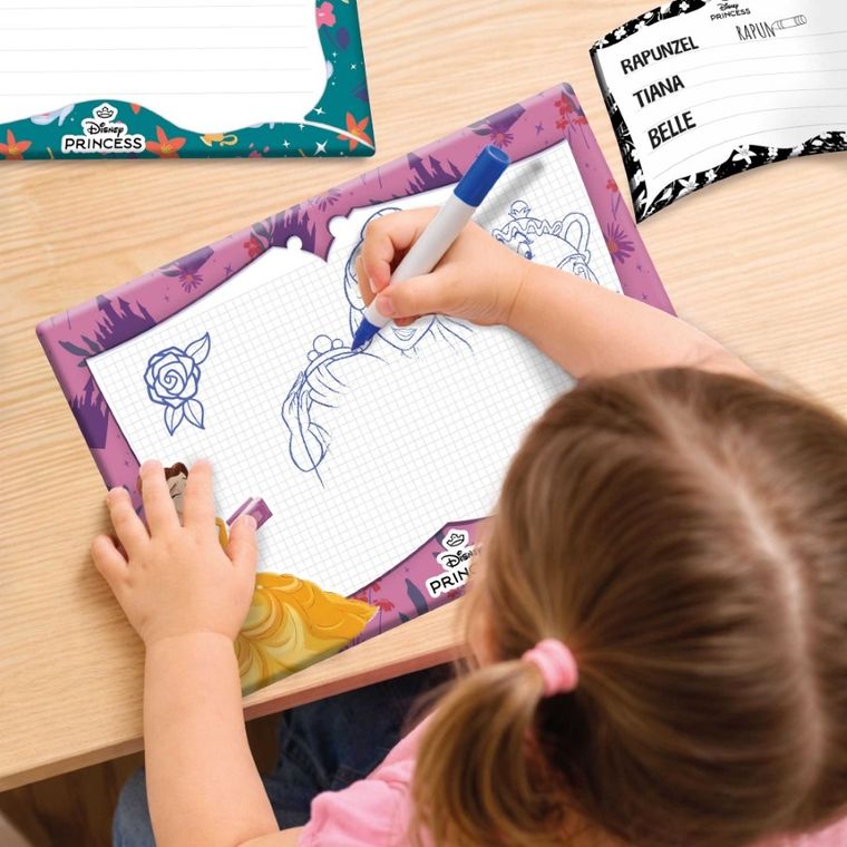 Lisciani, Księzniczki Disneya, Szkoła Rysowania, zestaw artystyczny