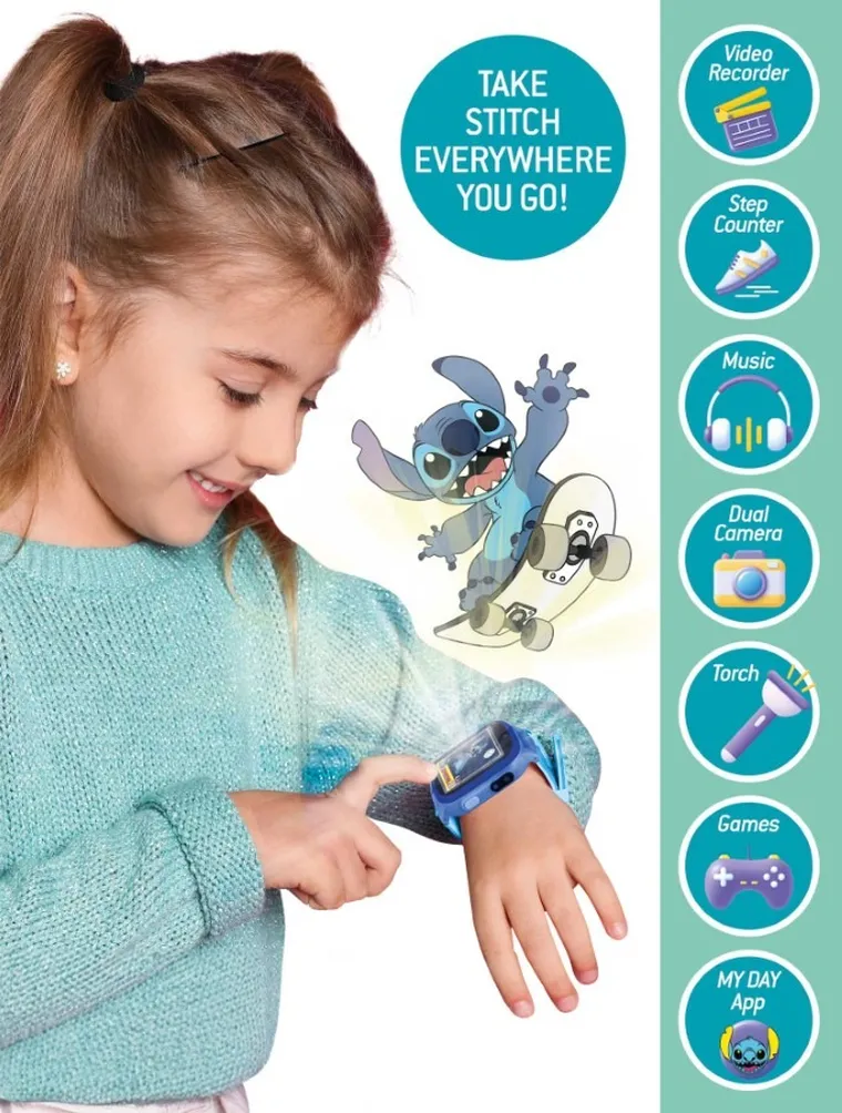 Lisciani, Lilo i Stitch, smartwatch