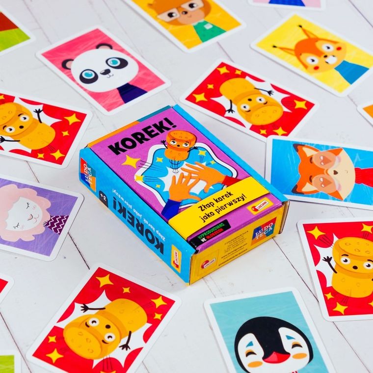 Lisciani, Ludoteca, gra karciana Korek