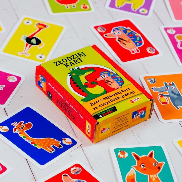 Lisciani, Ludoteca, gra karciana Złodziej Kart