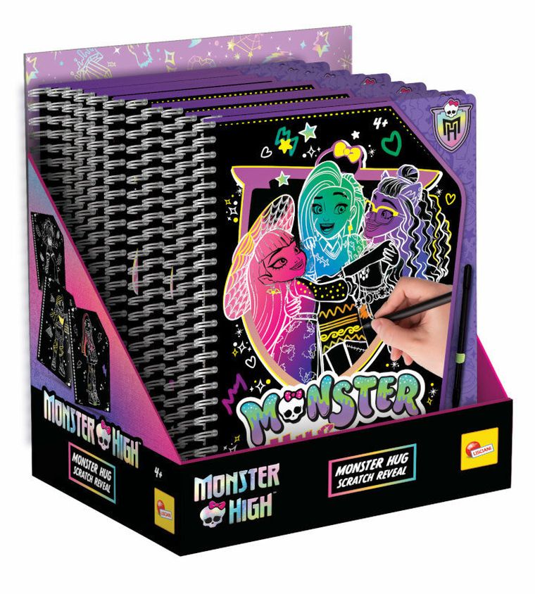 Lisciani, Monster High, Monster Hug, szkicownik