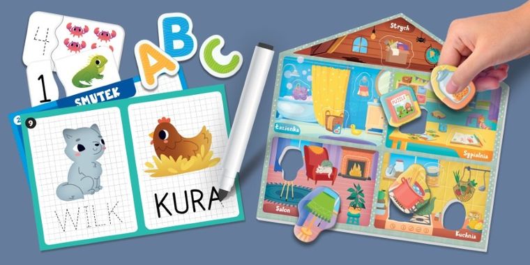 Lisciani, Montessori, Gry na każdy dzień, gra edukacyjna