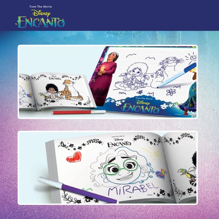 Lisciani, Nasze magiczne Encanto, Szkoła Rysowania, zestaw artystyczny