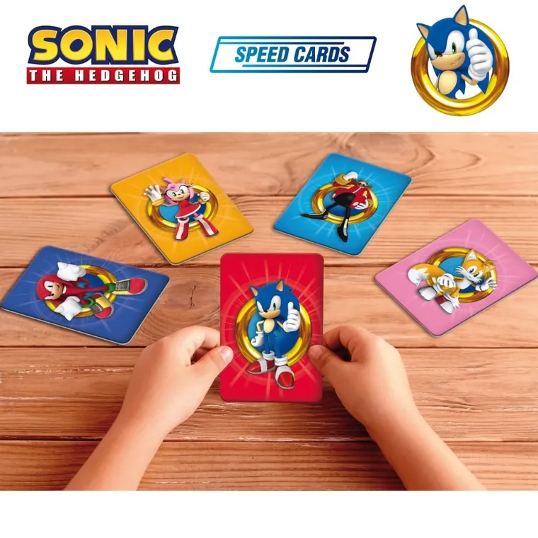 Lisciani, Sonic, Speed Cards, gra karciana