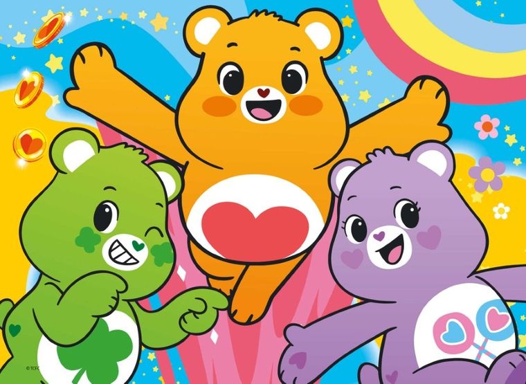 Lisciani, Troskliwe Misie, puzzle podłogowe, 4-48 elementów