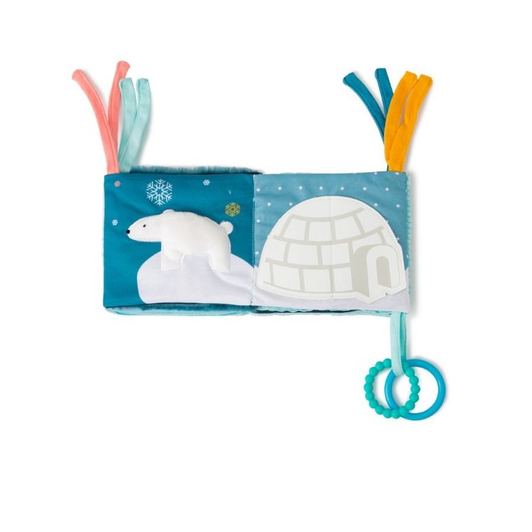 Little Big Friends, pierwsza książeczka aktywizująca 2w1, ocean