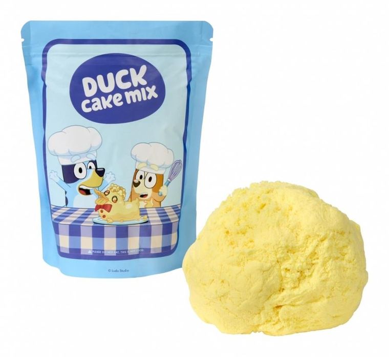 Little Tikes, Creative Chefs, Bluey, Duck Cake Kit, zestaw do pieczenia ciasta z masą plastyczną