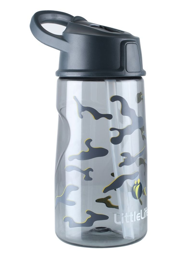 LittleLife, Flip-Top, bidon, Camo, 550 ml